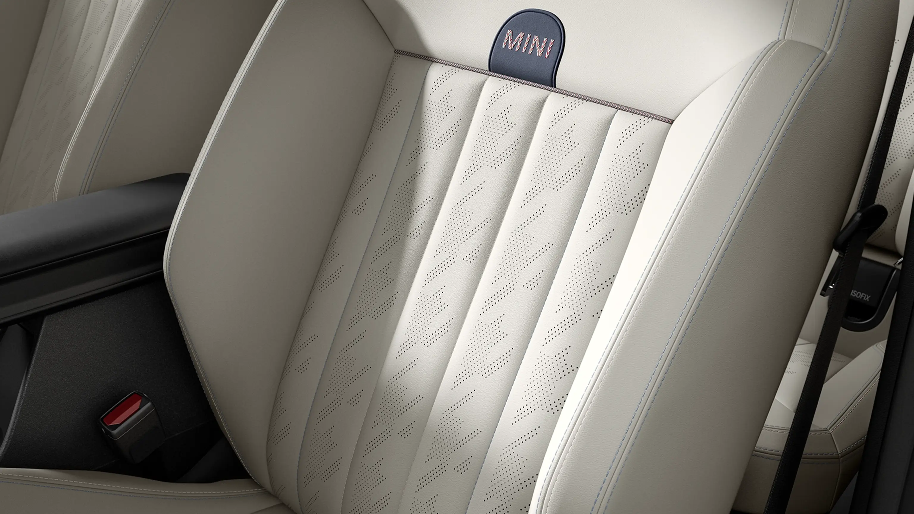 MINI Cooper Cabrio - interior - galería  - tapicería estilo favoured